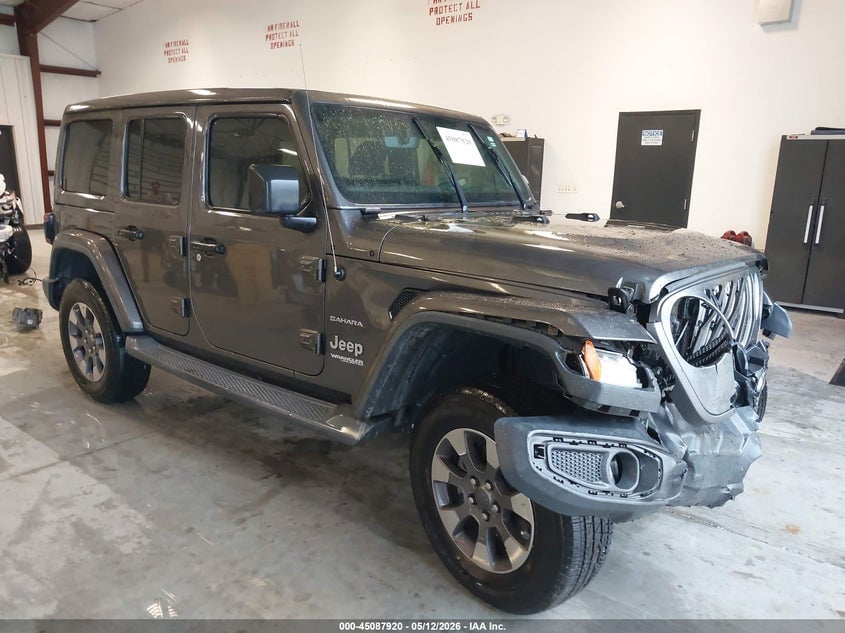 2018 JEEP WRANGLER UNLIMITED SAHARA 4X4 | 1C4HJXEN3JW283778 | UPCARS