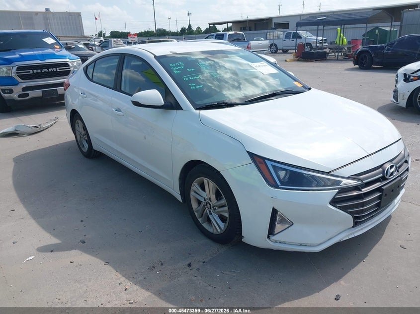 2019 HYUNDAI ELANTRA SEL | 5NPD84LF0KH475980 | UPCARS