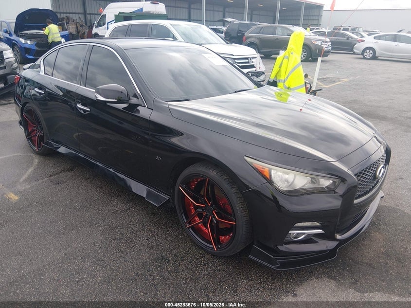 2014 INFINITI Q50 PREMIUM | JN1BV7AR4EM701952 | UPCARS