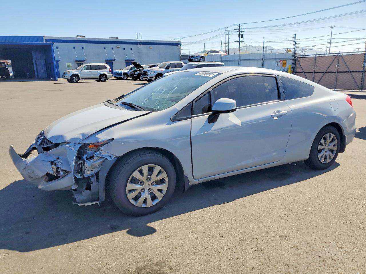 2012 HONDA CIVIC LX | 2HGFG3B50CH554480 | UPCARS