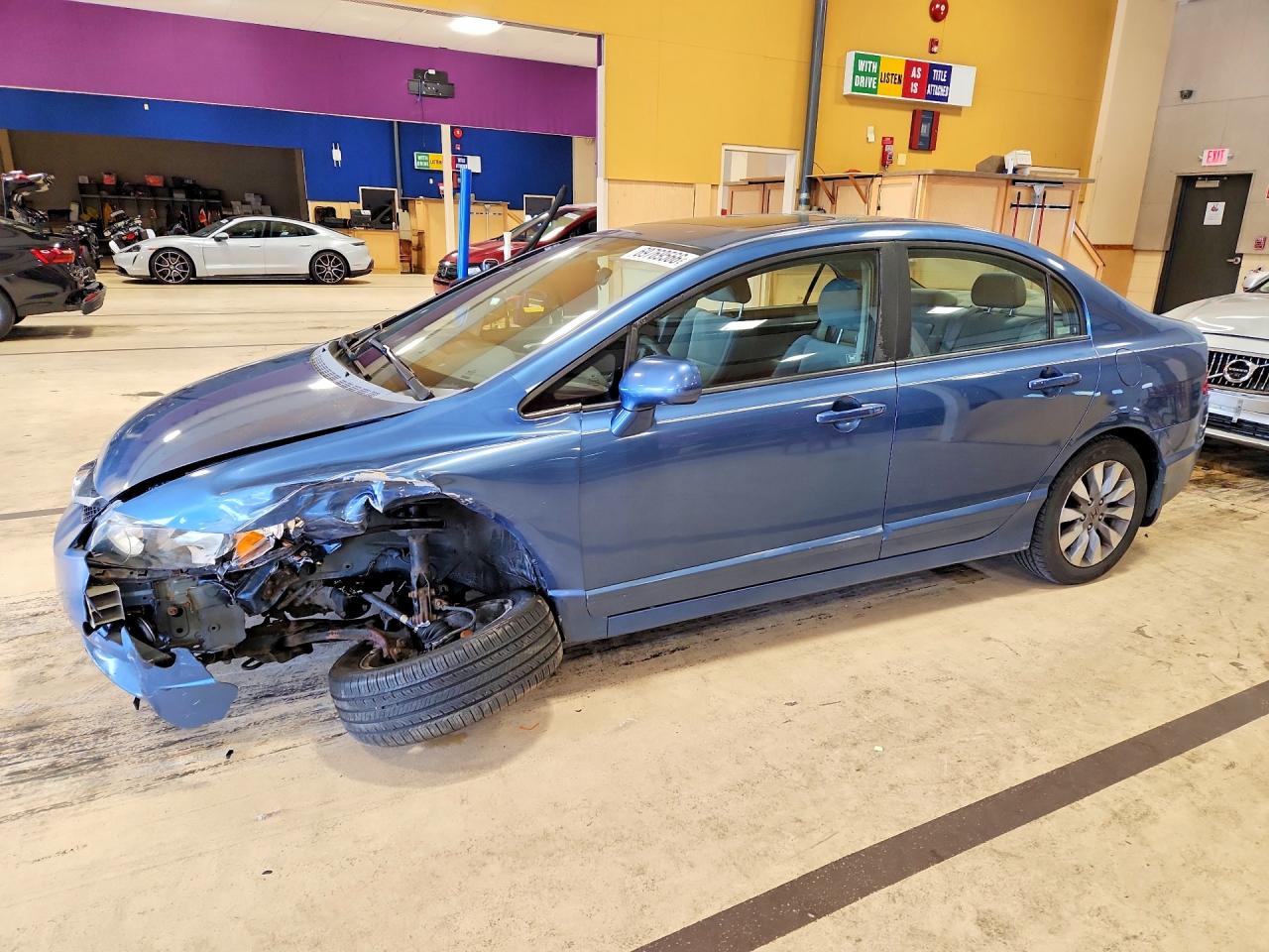 2009 HONDA CIVIC EX | 19XFA16829E022189 | UPCARS