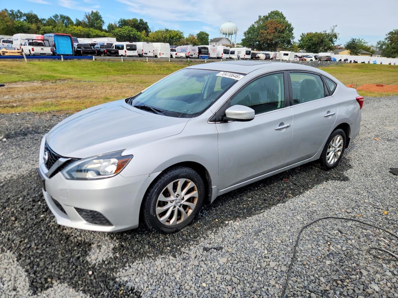 2017 NISSAN SENTRA SV | 3N1AB7APXHY356608 | UPCARS
