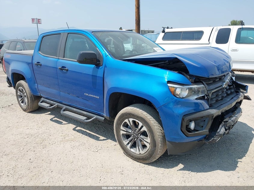 2021 CHEVROLET COLORADO Z71 | 1GCGTDEN3M1295466 | UPCARS