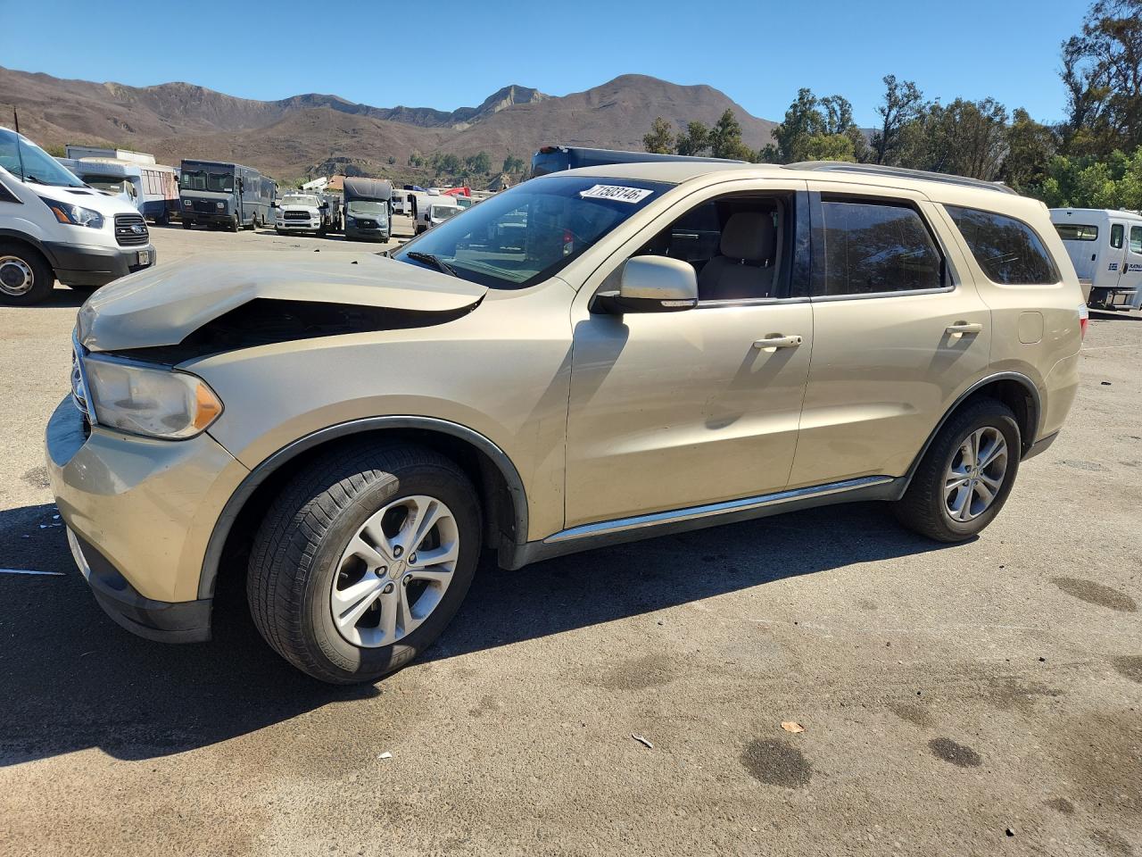 2011 DODGE DURANGO CREW | 1D4RD4GG8BC729678 | UPCARS