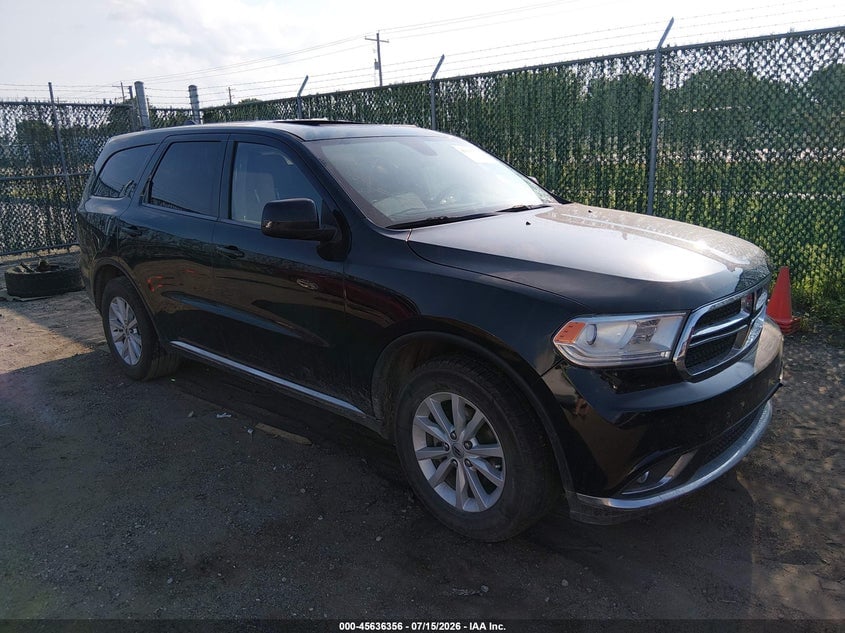 2019 DODGE DURANGO SXT RWD | 1C4RDHAG4KC616310 | UPCARS