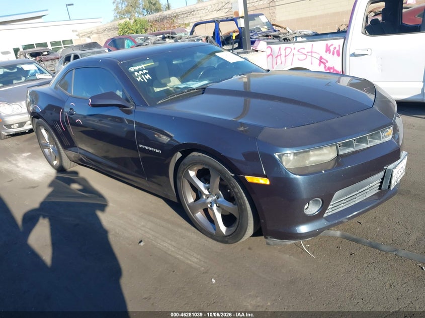2014 CHEVROLET CAMARO 2LT | 2G1FC1E34E9219513 | UPCARS