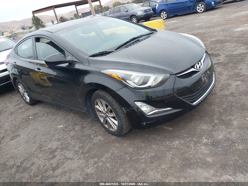 2016 HYUNDAI ELANTRA SE | 5NPDH4AE1GH698112 | UPCARS