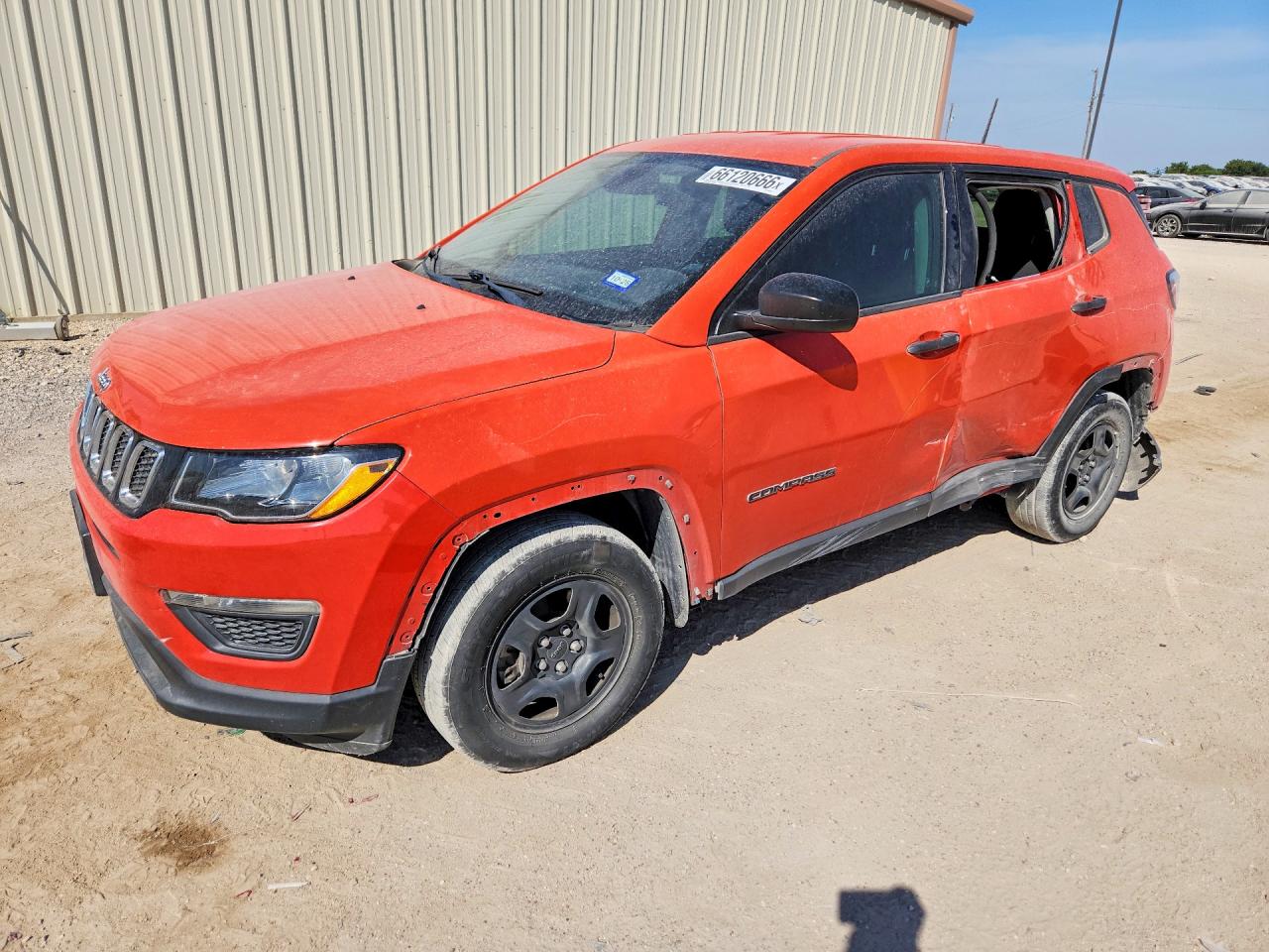 2018 JEEP COMPAS SPORT | 3C4NJCAB8JT106964 | UPCARS