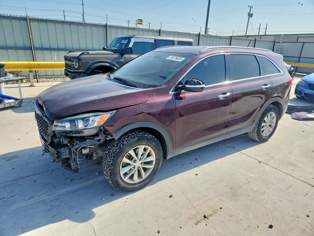 2017 KIA SORENTO LX | 5XYPG4A32HG203438 | UPCARS