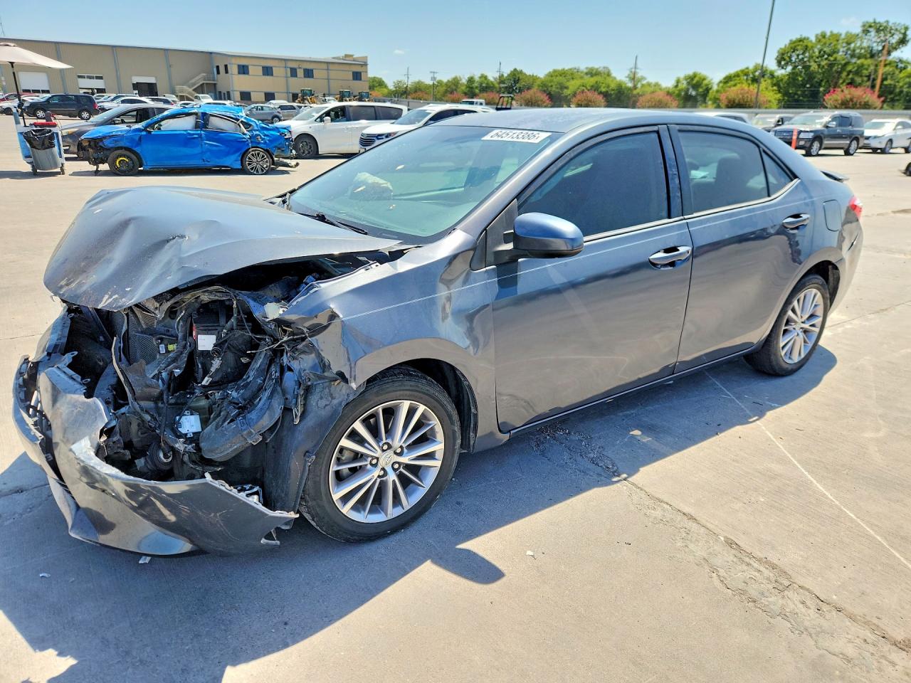 2015 TOYOTA COROLLA LE PLUS | 5YFBURHE6FP182254 | UPCARS