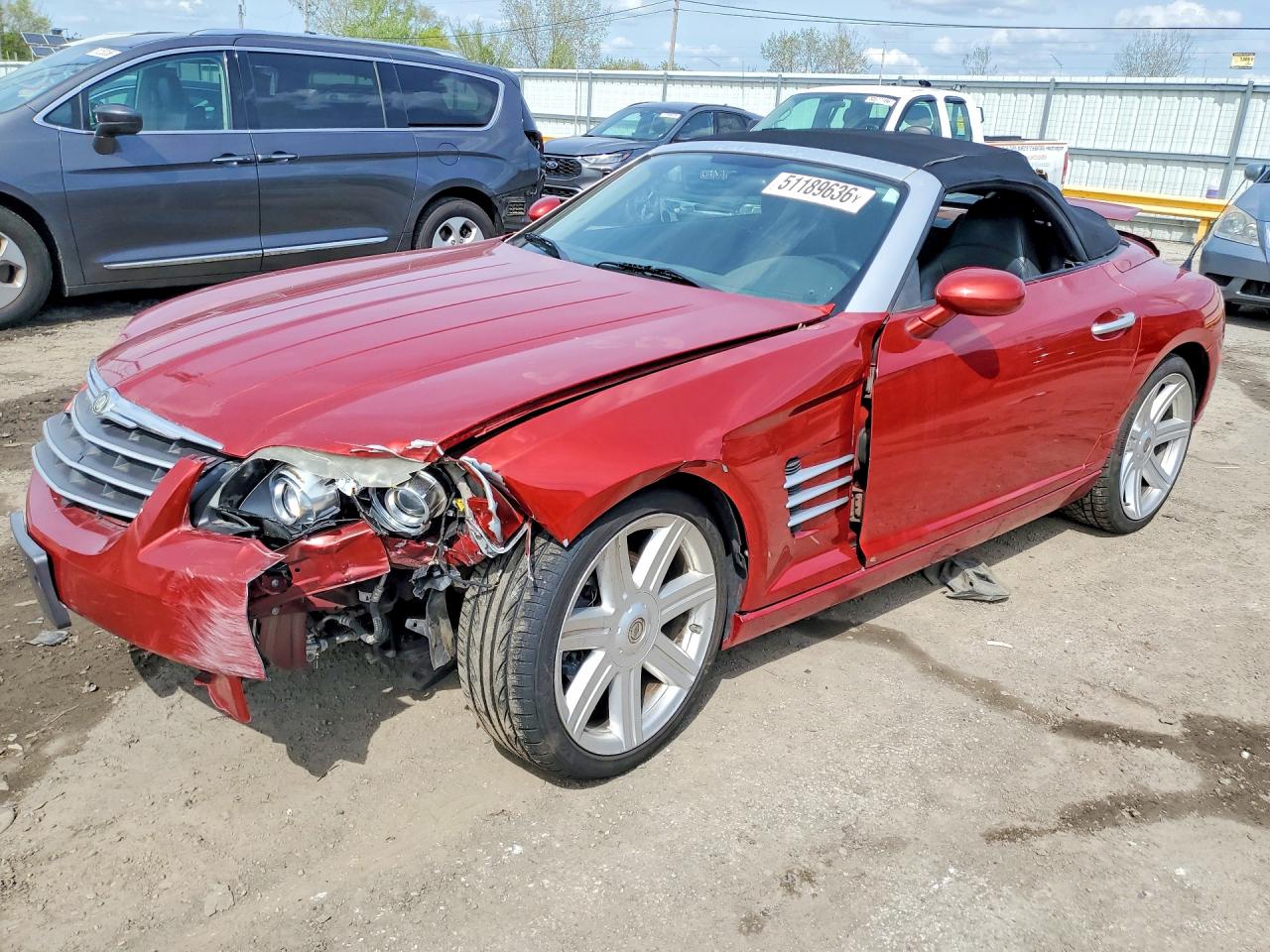 2008 CHRYSLER CROSSFIRE LIMITED | 1C3LN65L08X074319 | UPCARS