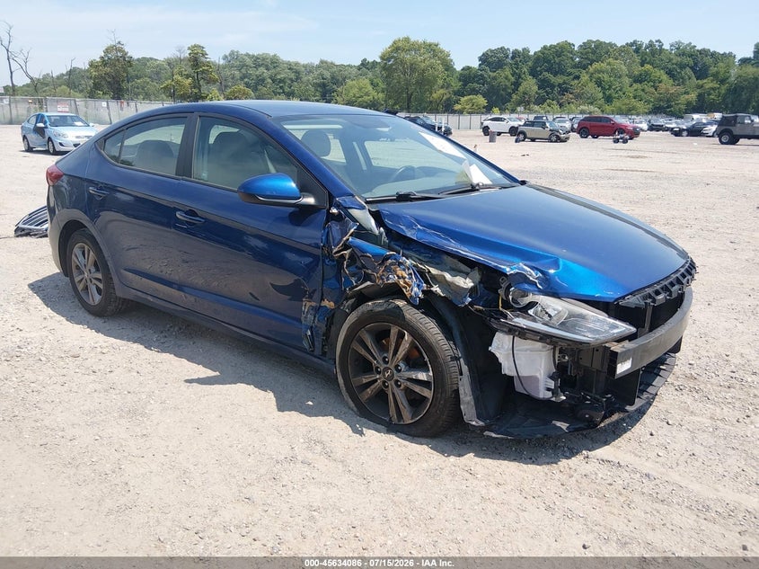 2017 HYUNDAI ELANTRA SE | 5NPD84LF3HH089823 | UPCARS