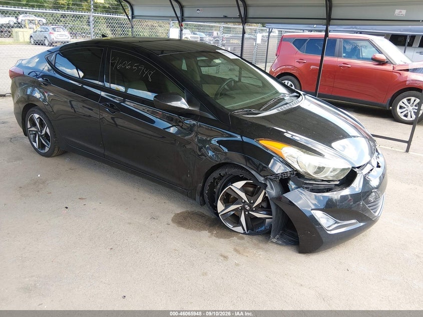 2013 HYUNDAI ELANTRA GLS | 5NPDH4AE6DH421032 | UPCARS
