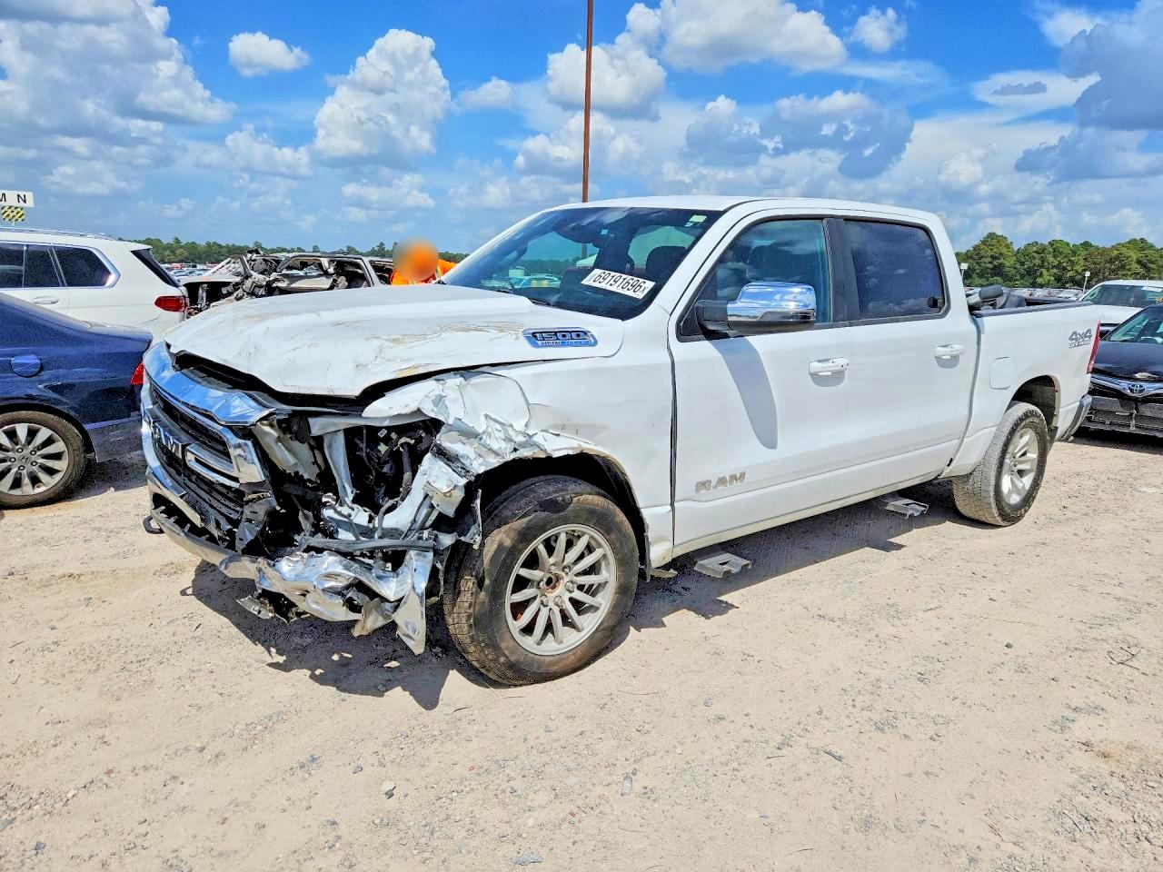 2024 RAM 1500 LARAMIE | 1C6SRFJT2RN130623 | UPCARS