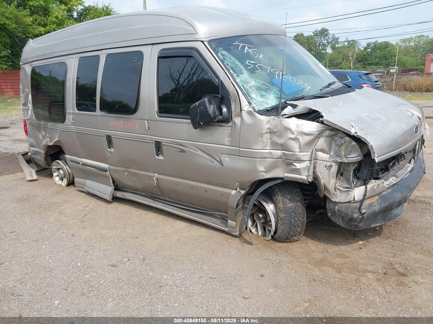 2002 FORD ECONOLIN E150 VAN | 1FDRE14L72HB01264 | UPCARS