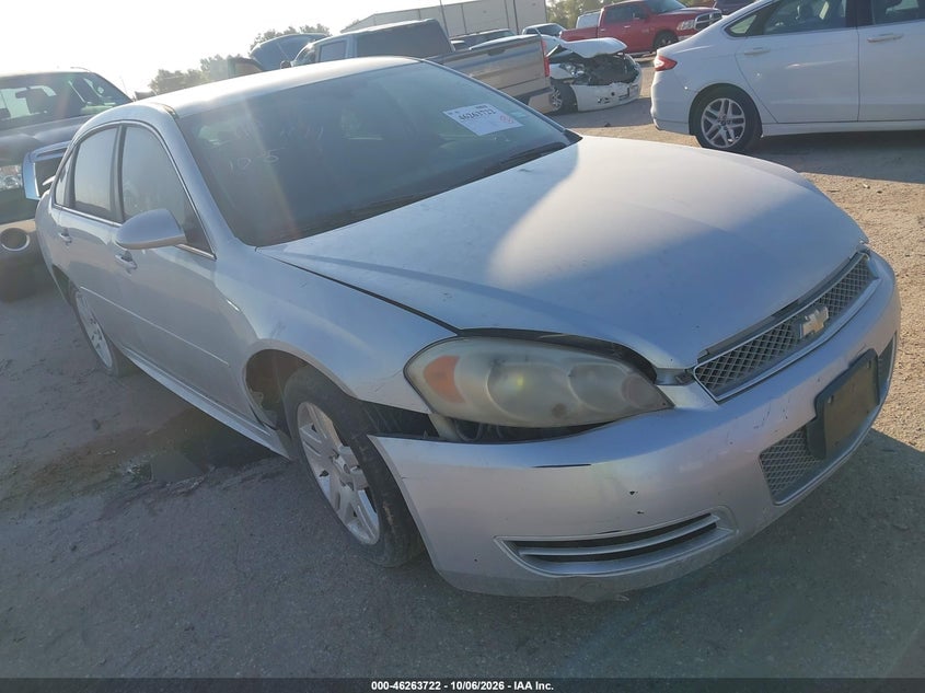 2012 CHEVROLET IMPALA LT | 2G1WB5E3XC1115064 | UPCARS