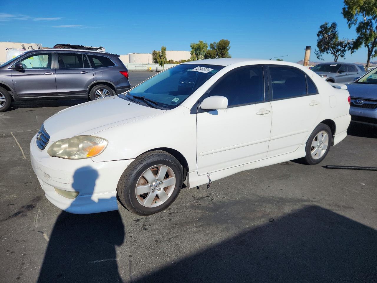 2003 TOYOTA COROLLA S | 1NXBR32E93Z184629 | UPCARS