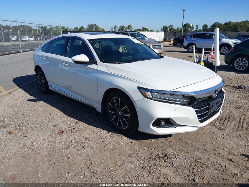 2021 HONDA ACCORD EX-L | 1HGCV1F53MA059858 | UPCARS