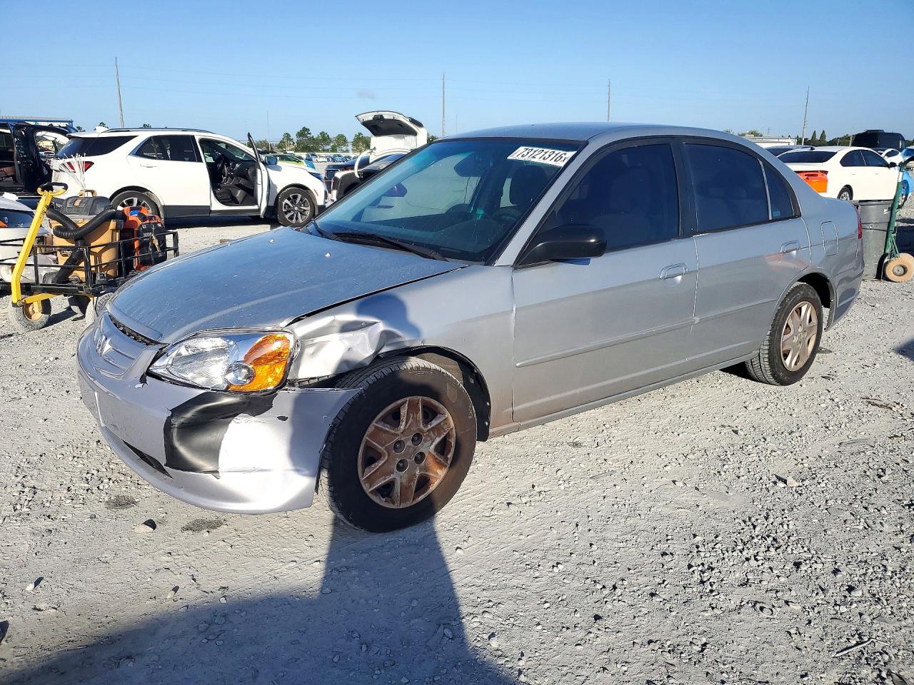 2003 HONDA CIVIC LX | 2HGES16523H606278 | UPCARS