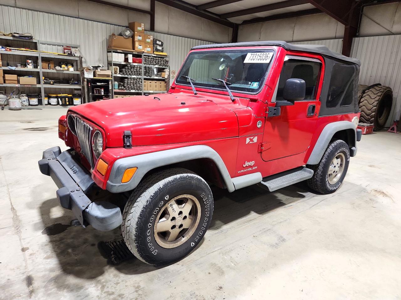 2005 JEEP WRANGLER X | 1J4FA39S45P358434 | UPCARS