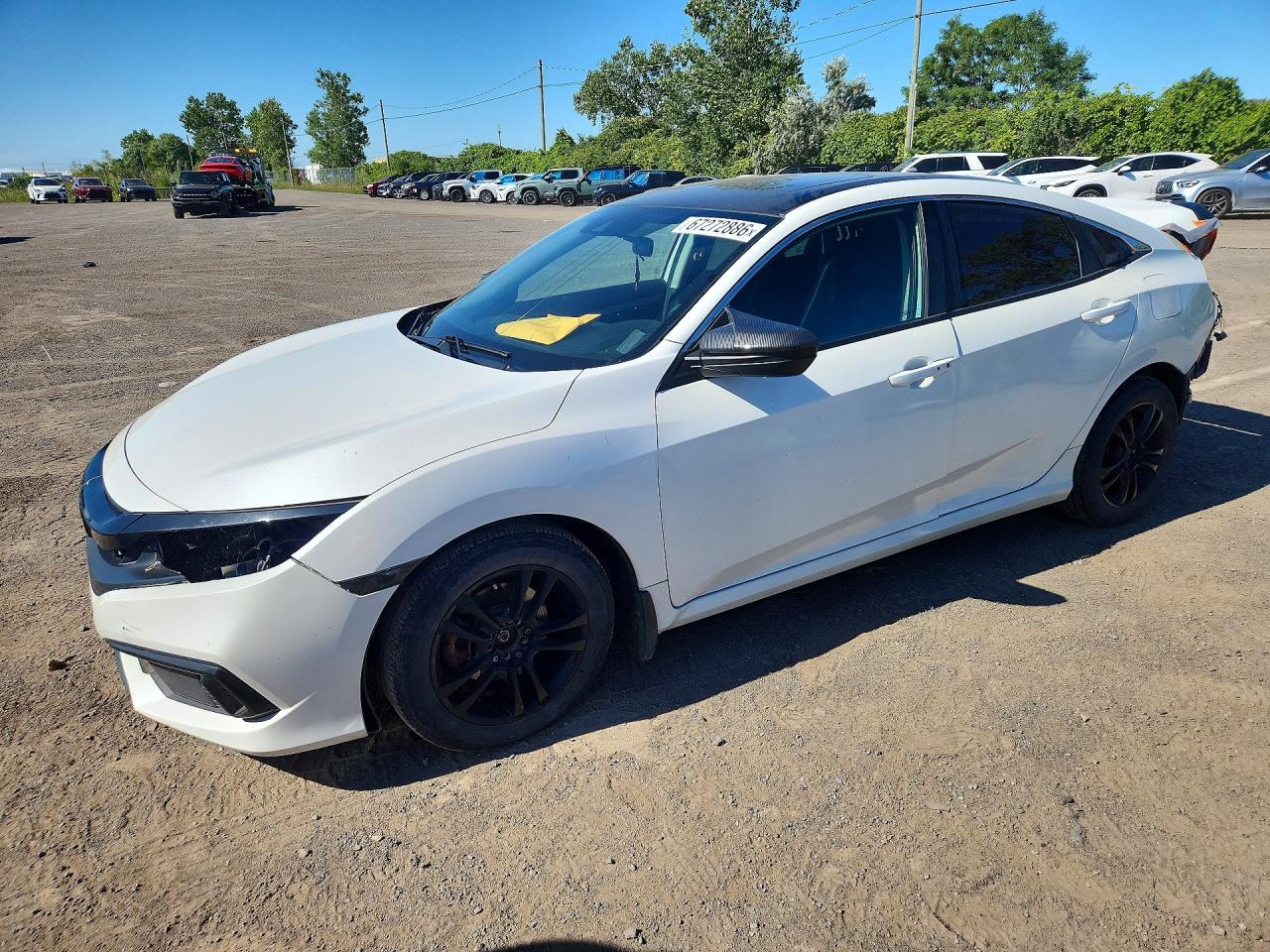 2021 HONDA CIVIC EX | 2HGFC2F72MH005334 | UPCARS