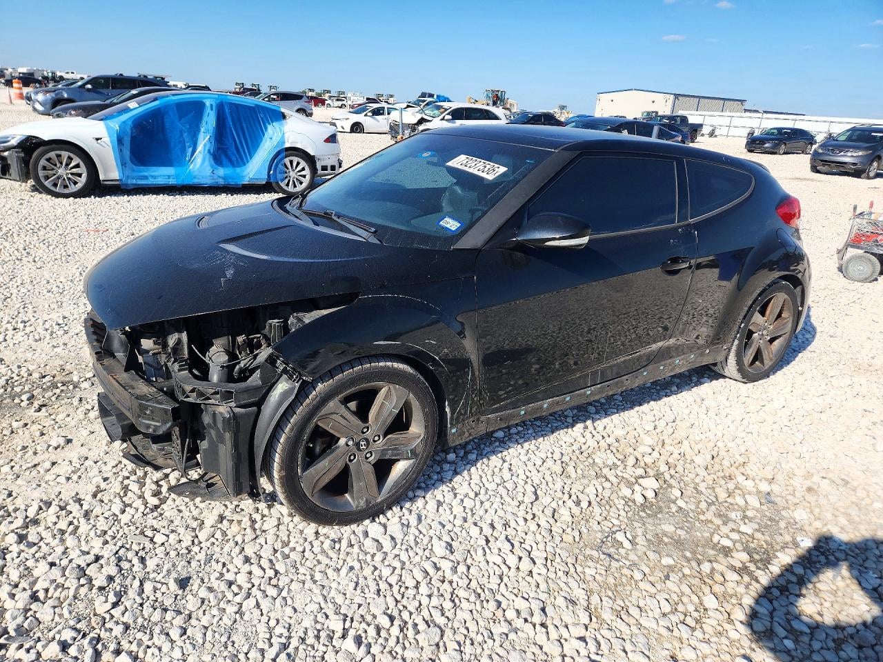 2014 HYUNDAI VELOSTER TURBO | KMHTC6AE2EU210158 | UPCARS