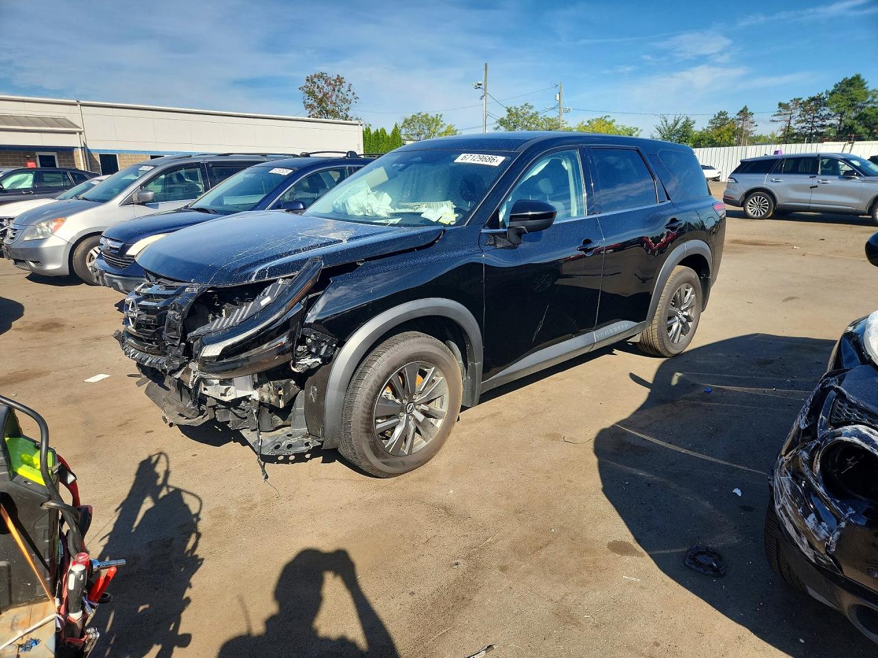 2024 NISSAN PATHFINDER S | 5N1DR3AC8RC207535 | UPCARS