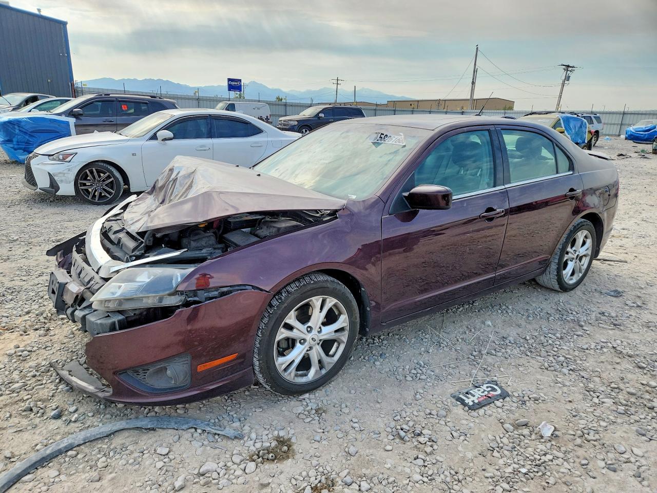 2012 FORD FUSION SE | 3FAHP0HA2CR231472 | UPCARS