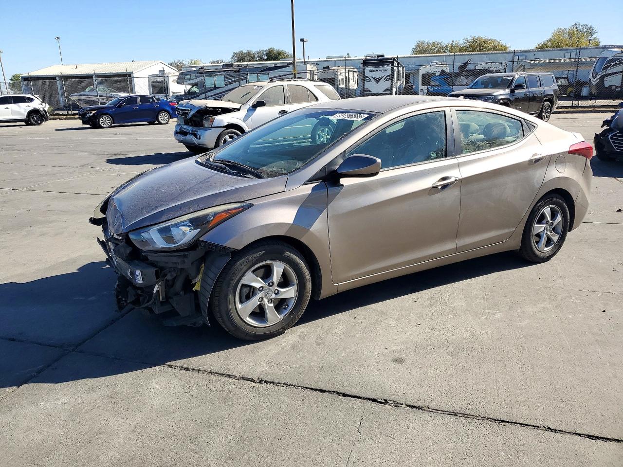 2014 HYUNDAI ELANTRA SE | 5NPDH4AE1EH485934 | UPCARS