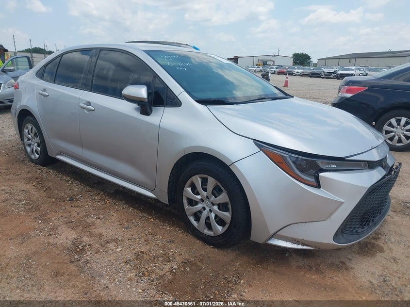 2022 TOYOTA COROLLA LE | JTDEPMAE2N3026687 | UPCARS