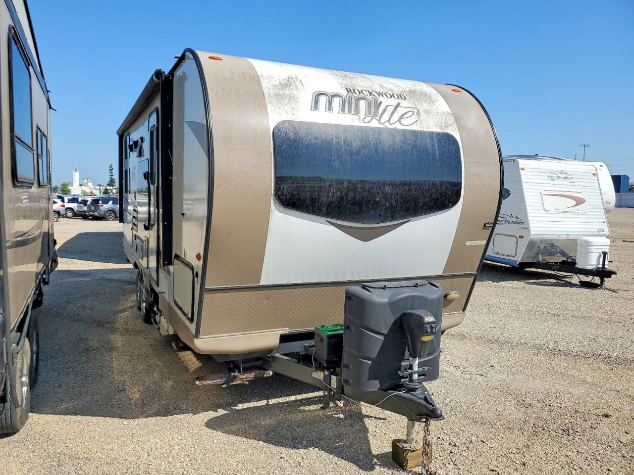 2018 ROCKWOOD TRAVEL 2017 FOREST RIVER MINI LITE CAMPER | 4X4TRLA28JD422624 | UPCARS