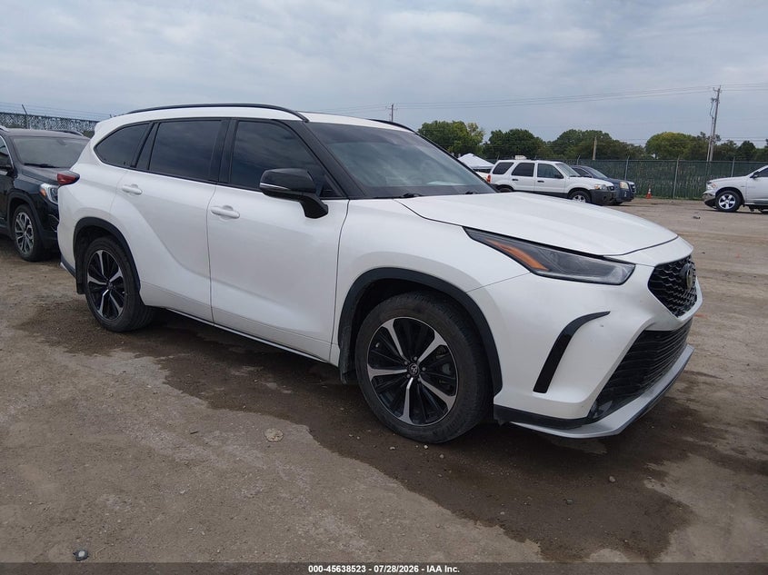 2021 TOYOTA HIGHLANDER XSE | 5TDLZRAH8MS066696 | UPCARS