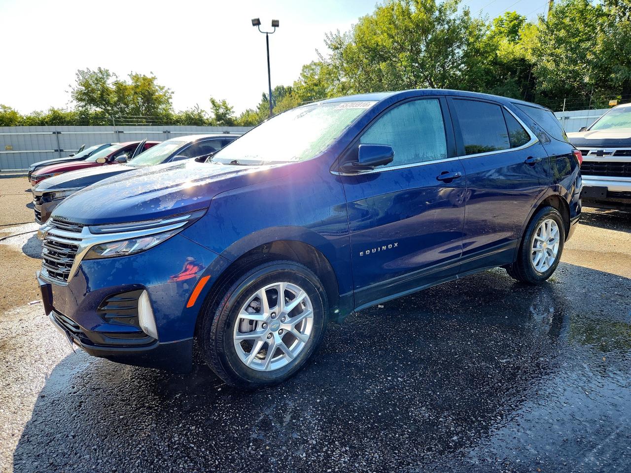 2022 CHEVROLET EQUINOX LT | 3GNAXUEV2NL271168 | UPCARS