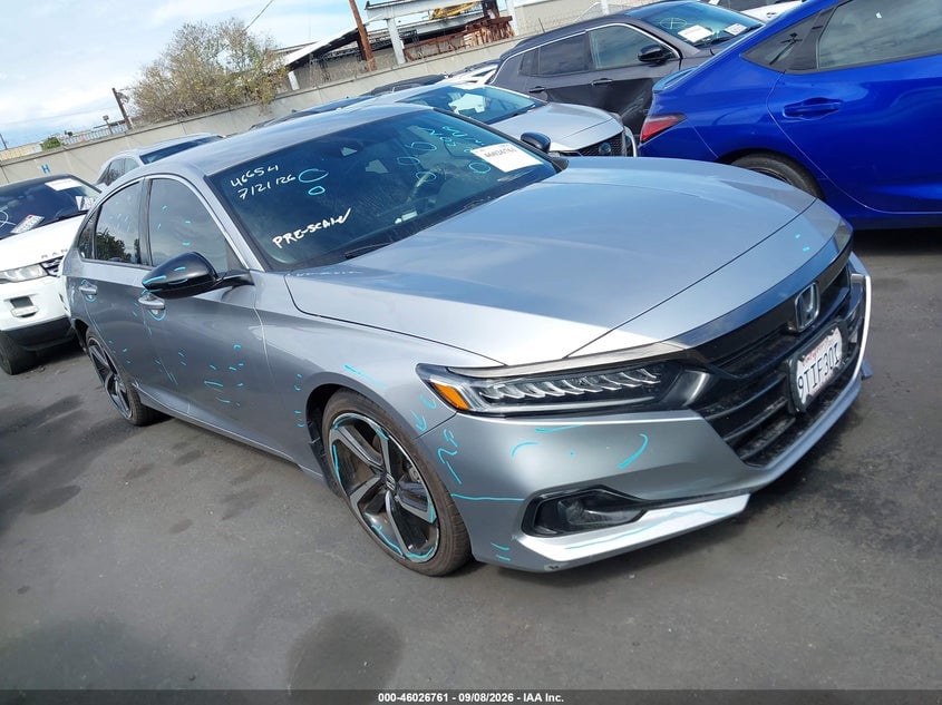 2022 HONDA ACCORD SPORT | 1HGCV1F38NA044658 | UPCARS