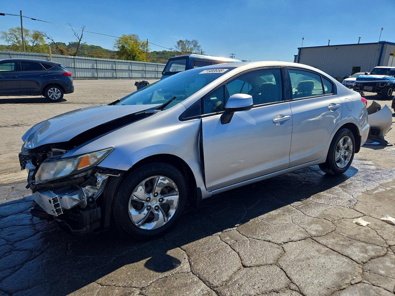 2013 HONDA CIVIC LX | 19XFB2F54DE054949 | UPCARS