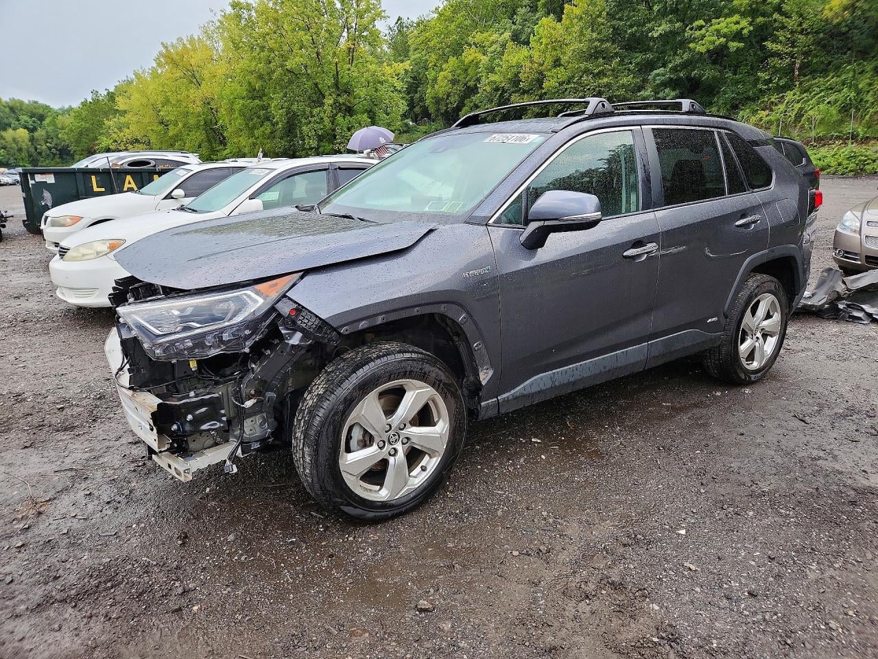 2021 TOYOTA RAV4 LIMITED | 4T3D6RFV4MU033253 | UPCARS