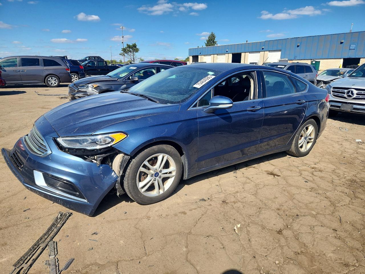 2018 FORD FUSION SE | 3FA6P0HDXJR266792 | UPCARS