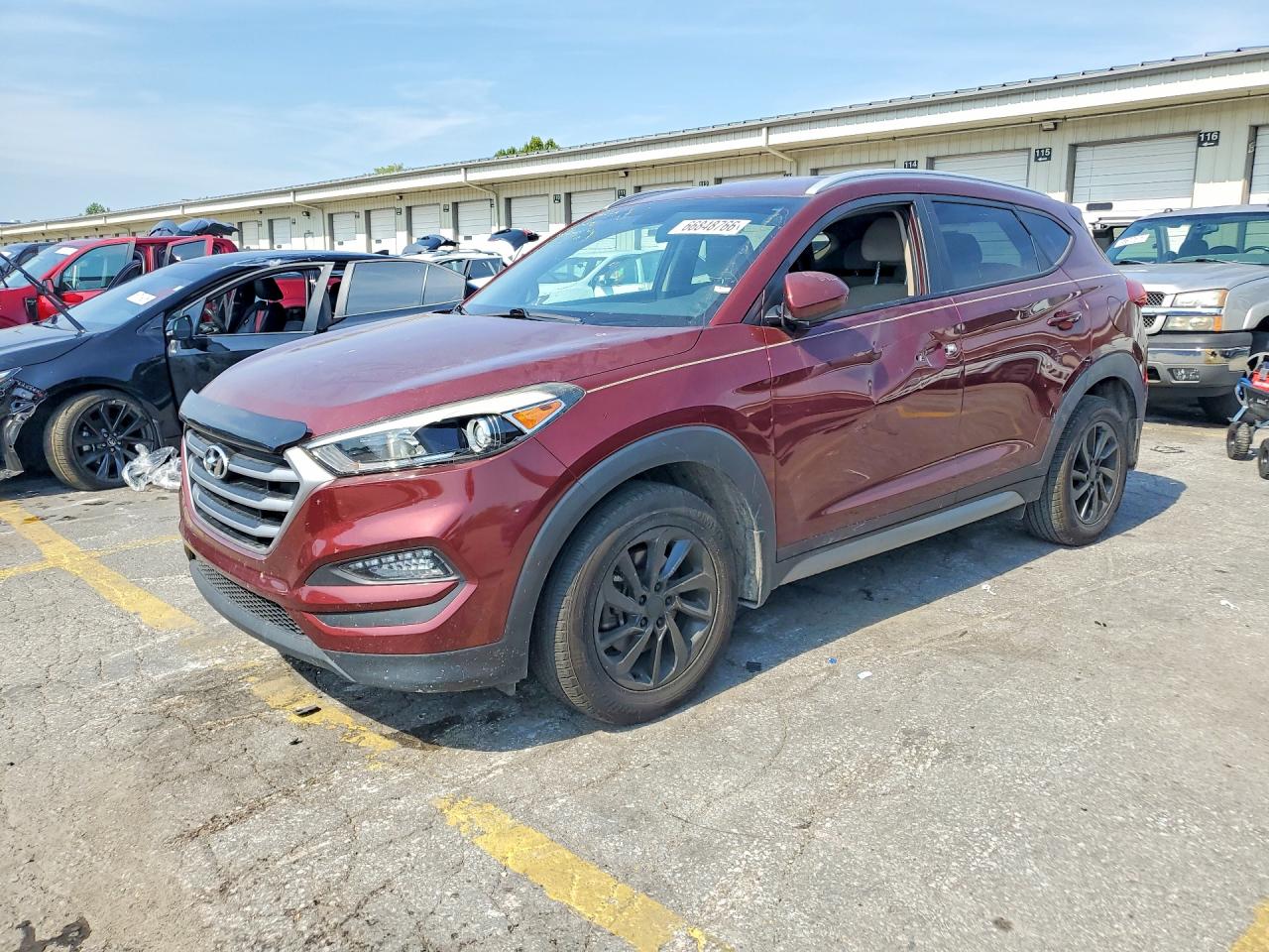 2017 HYUNDAI TUCSON SE | KM8J33A45HU341523 | UPCARS