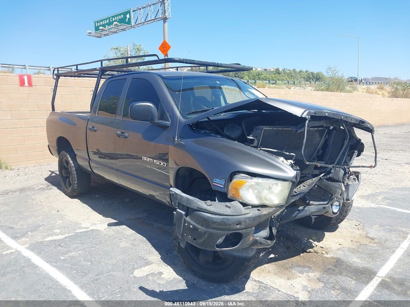 2003 DODGE RAM 1500 SLT/LARAMIE/ST | 1D7HA18D13S243022 | UPCARS