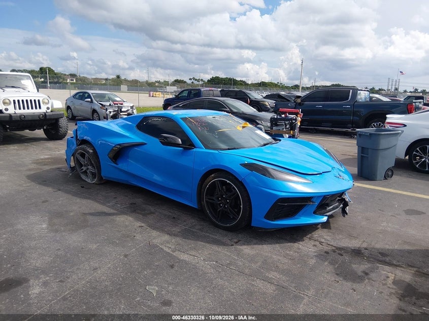 2024 CHEVROLET CORVETTE STINGRAY RWD  1LT | 1G1YA3D47R5129263 | UPCARS