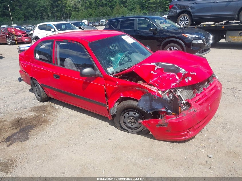 2003 HYUNDAI ACCENT | KMHCF35C63U267605 | UPCARS