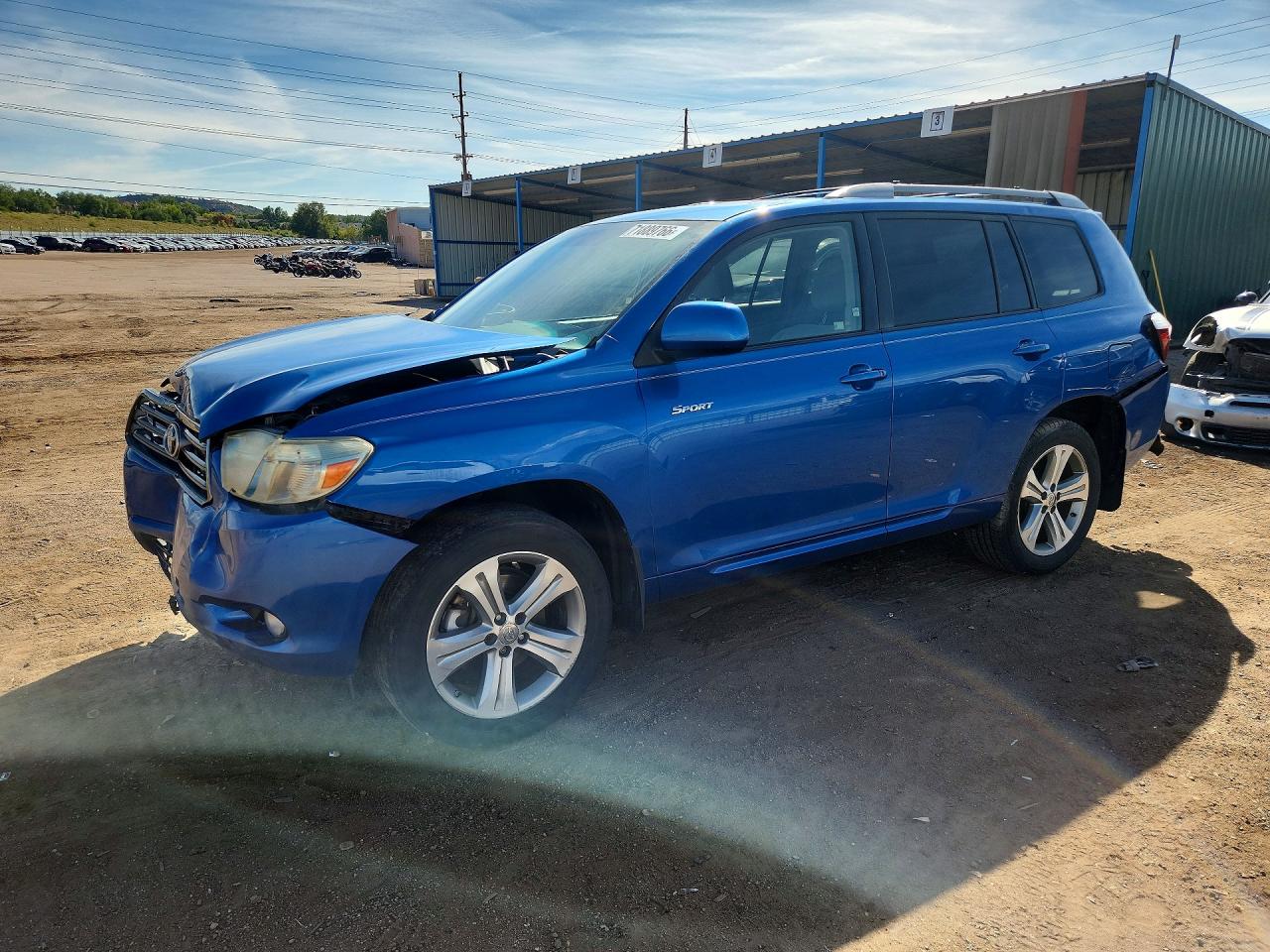 2008 TOYOTA HIGHLANDER SPORT | JTEES43A582072576 | UPCARS