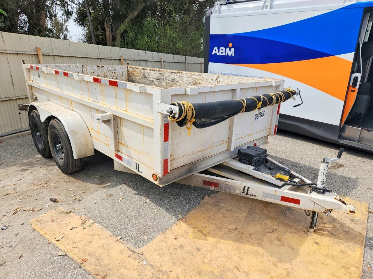 2025 POLESTAR TRAILER DT81226 DUMP | 1P9BD1229SG855474 | UPCARS
