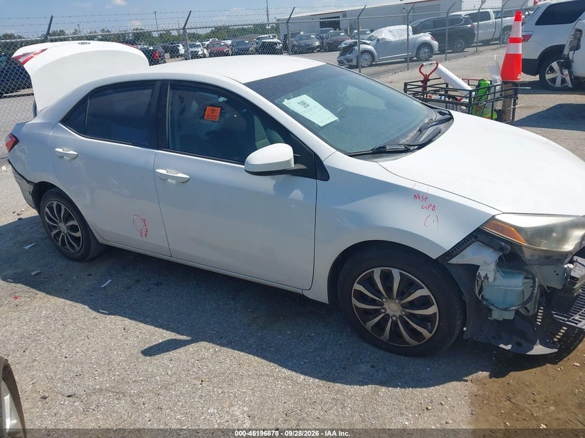 2015 TOYOTA COROLLA LE | 2T1BURHEXFC392288 | UPCARS
