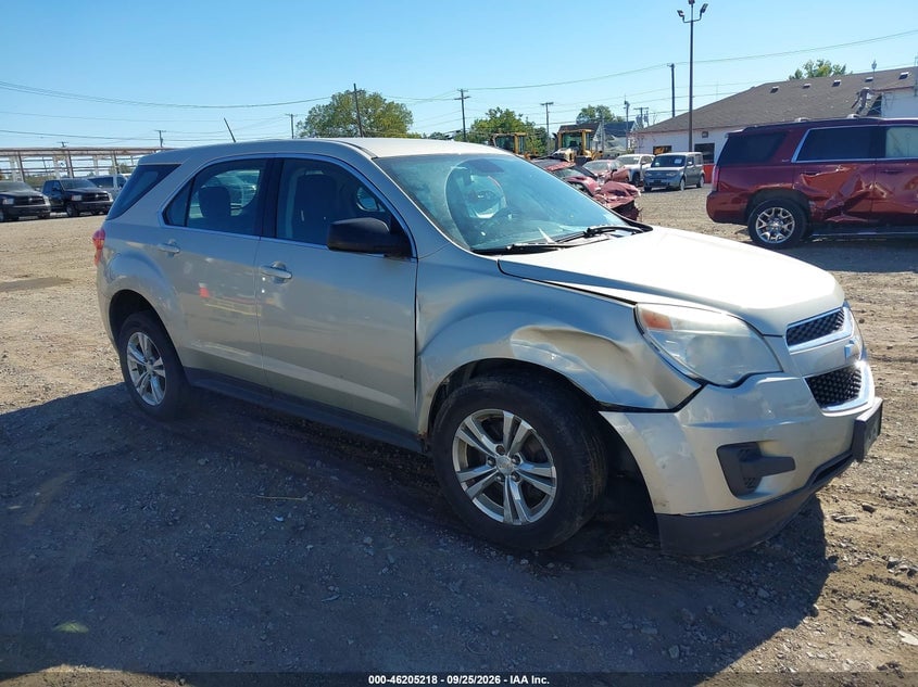 2013 CHEVROLET EQUINOX LS | 2GNALBEK8D6324156 | UPCARS