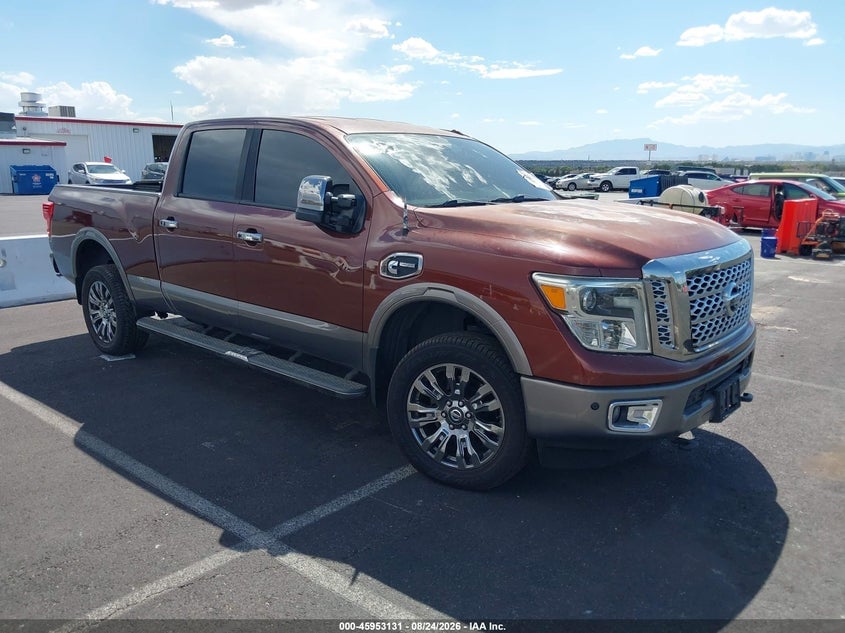 2016 NISSAN TITAN XD PLATINUM RESERVE DIESEL | 1N6BA1F27GN511087 | UPCARS