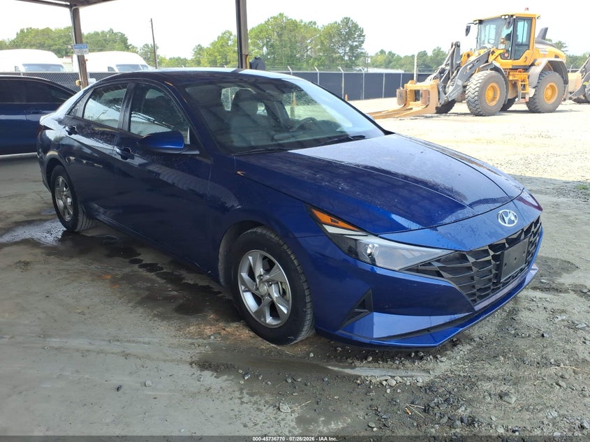 2021 HYUNDAI ELANTRA SE | 5NPLL4AG6MH044200 | UPCARS