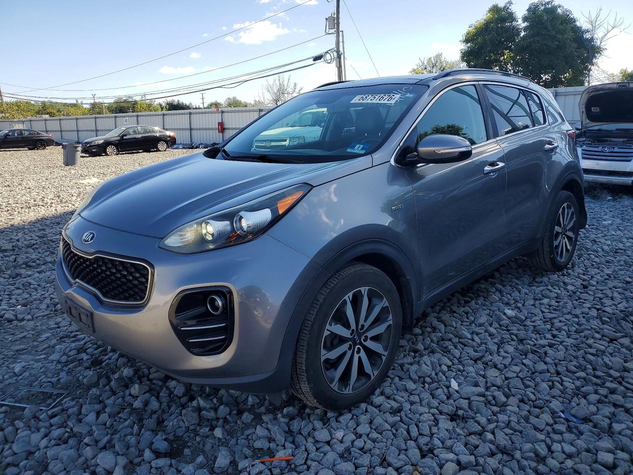 2018 KIA SPORTAG EX | KNDPNCAC9J7412825 | UPCARS