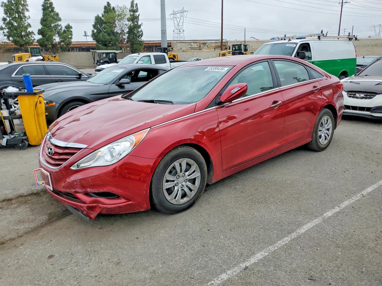 2011 HYUNDAI SONATA GLS | 5NPEB4AC2BH183150 | UPCARS