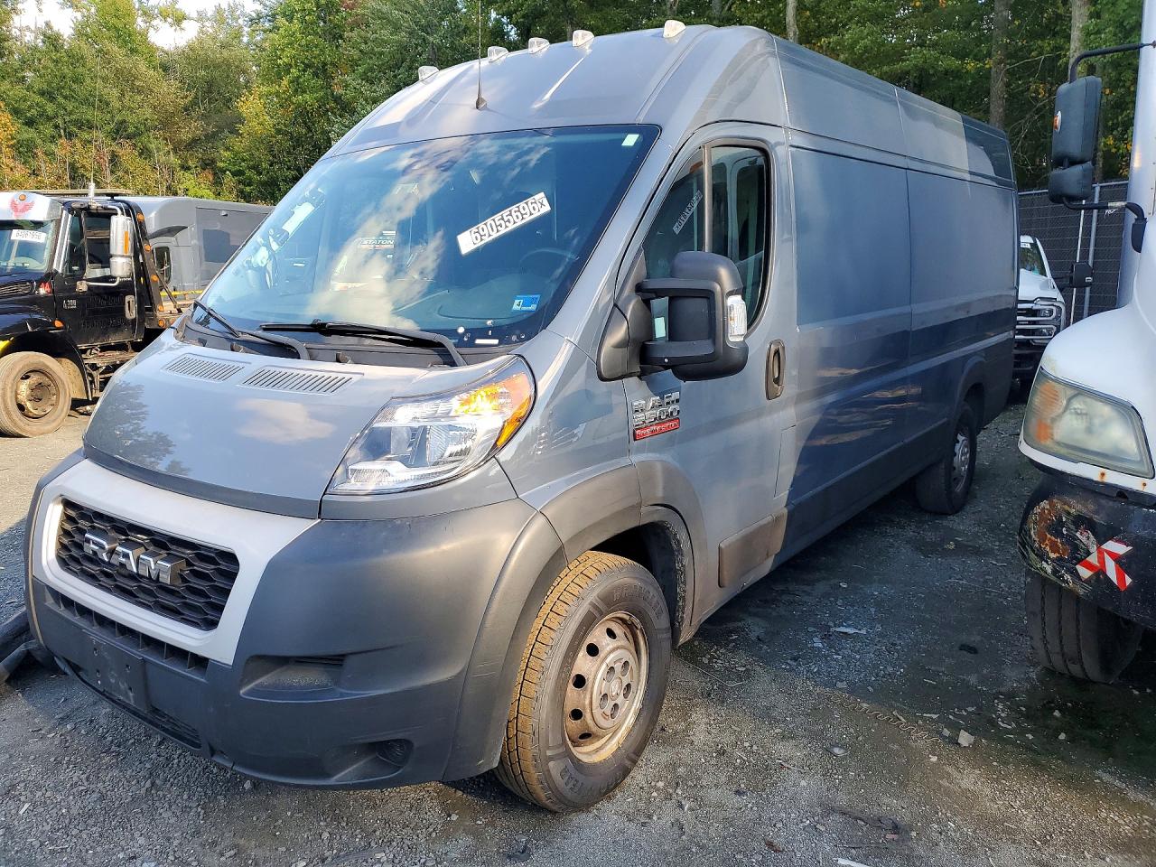 2021 RAM PROMASTER DELIVERY VAN | 3C6MRVJG7ME541521 | UPCARS